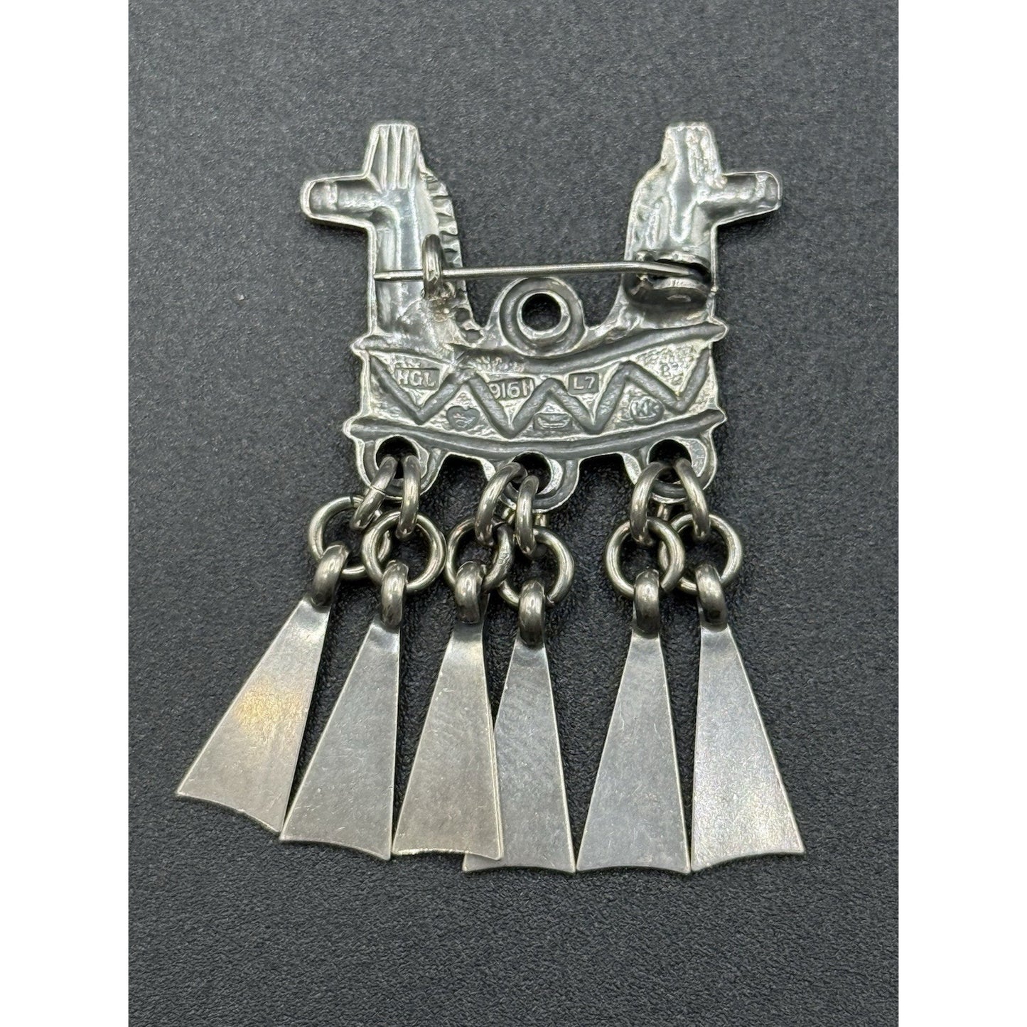 Kaleuala Kora Finnish Vintage Horse Brooch Pin Rare P5