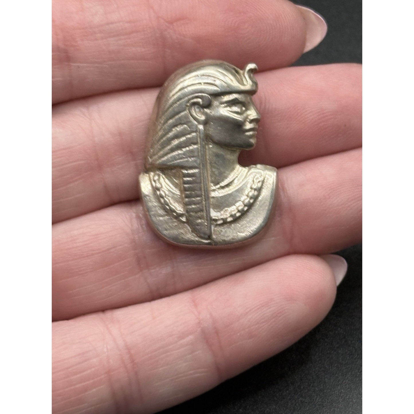 (3) Vintage Sterling Silver Egyptian Pendants Charms 20 Grams Q23