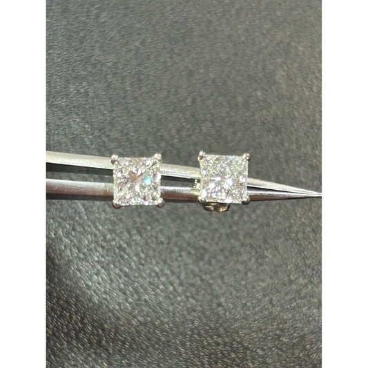 2.02 Total Weight Princess Cut Lab Grown Diamonds E Color VVS2 Clarity IGi lab Reports