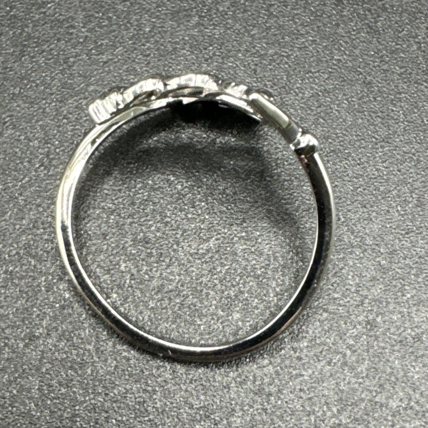 New Condition Sterling Silver Caduceus RN Nurse Ring 925 Size 7