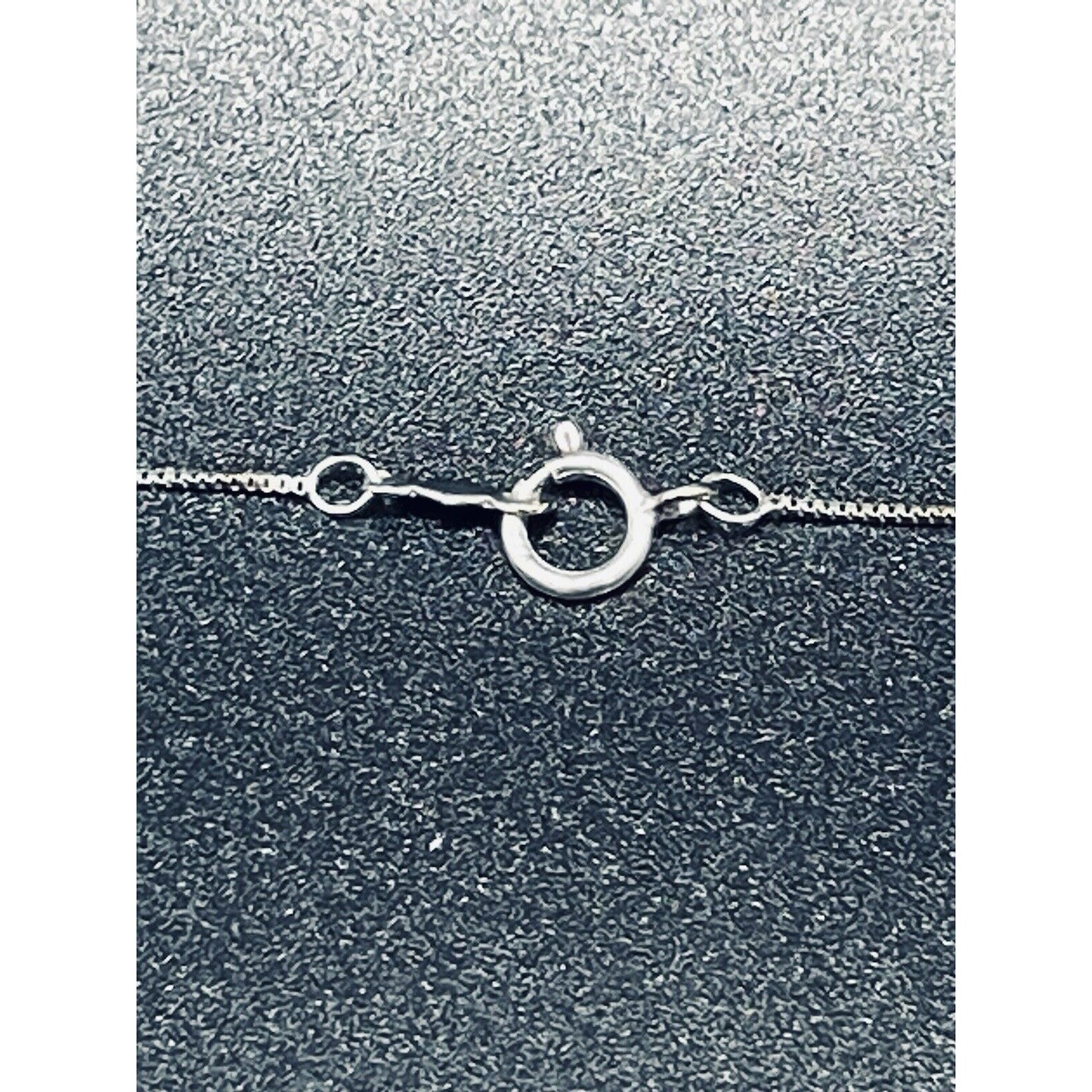 18” New Condition Sterling Silver Rose Accent Genuine 1/10th Diamond Dragonfly