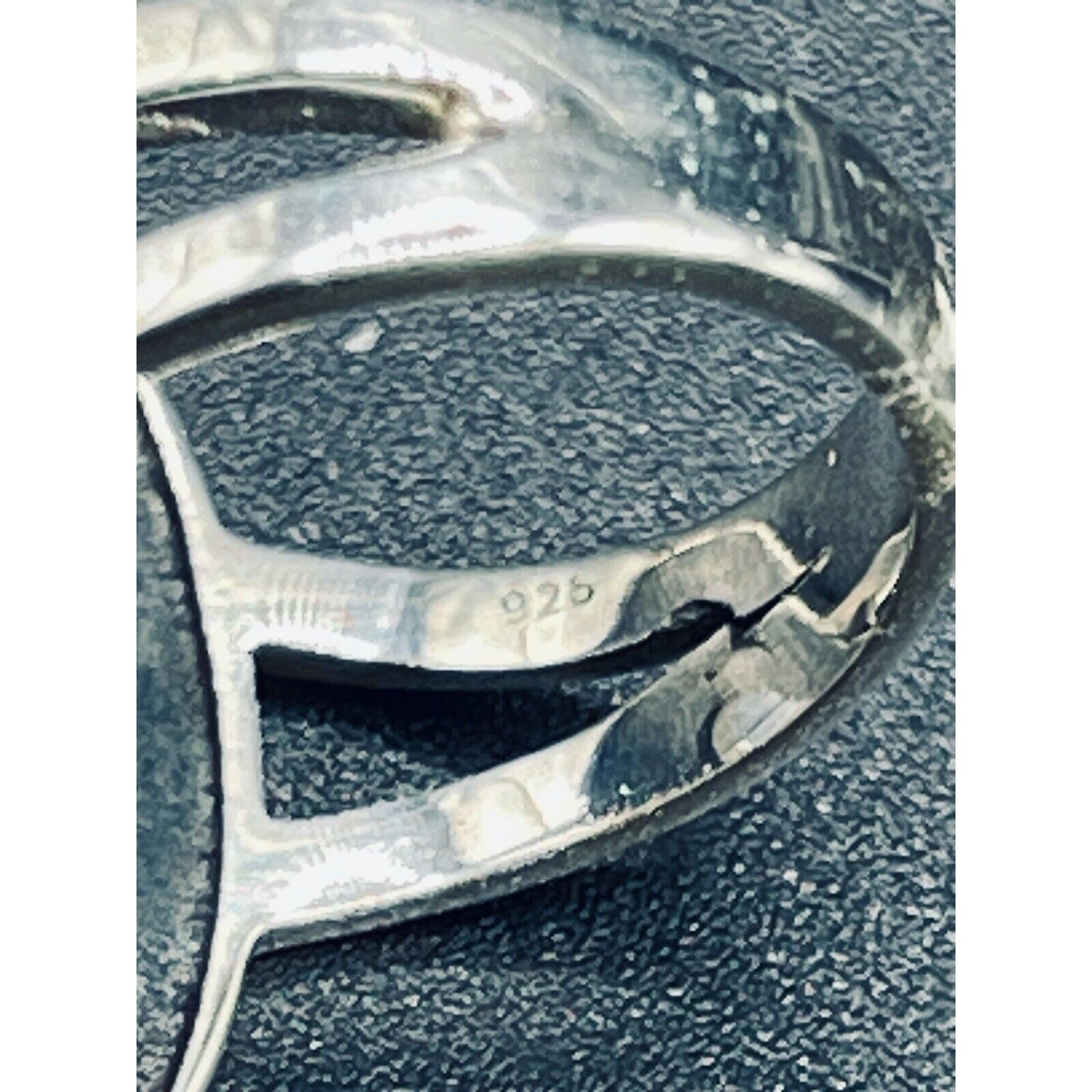 New Condition Sterling Silver Moonstone Ring Size 7.00 Sun Moon