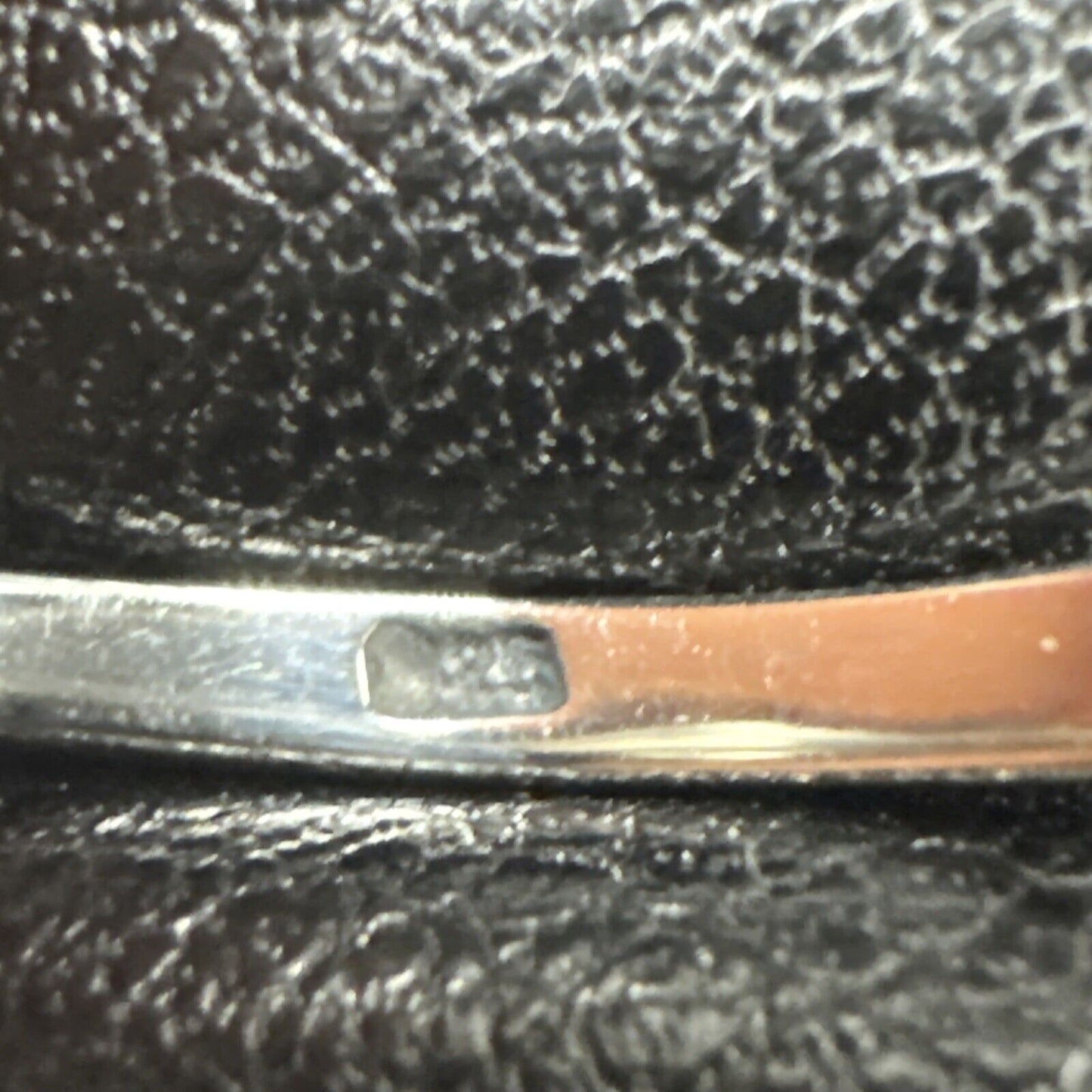 New Condition Sterling Silver Onyx Thunderbird Ring 925 Size 6.5