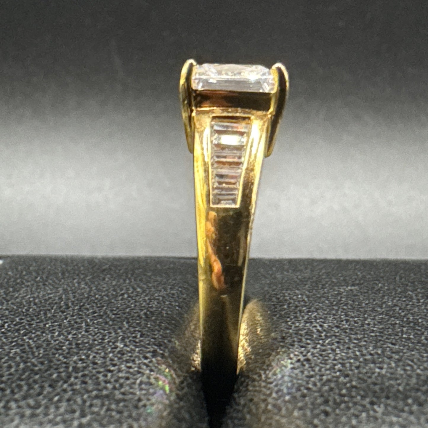 Ross Simmons Rose Gold Sterling Silver CZ Ring 925 Size 9.25 P2