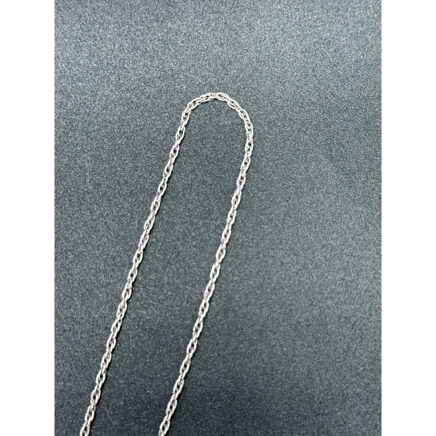 Sterling Silver Scroll Heart Locket 24” Chain M14