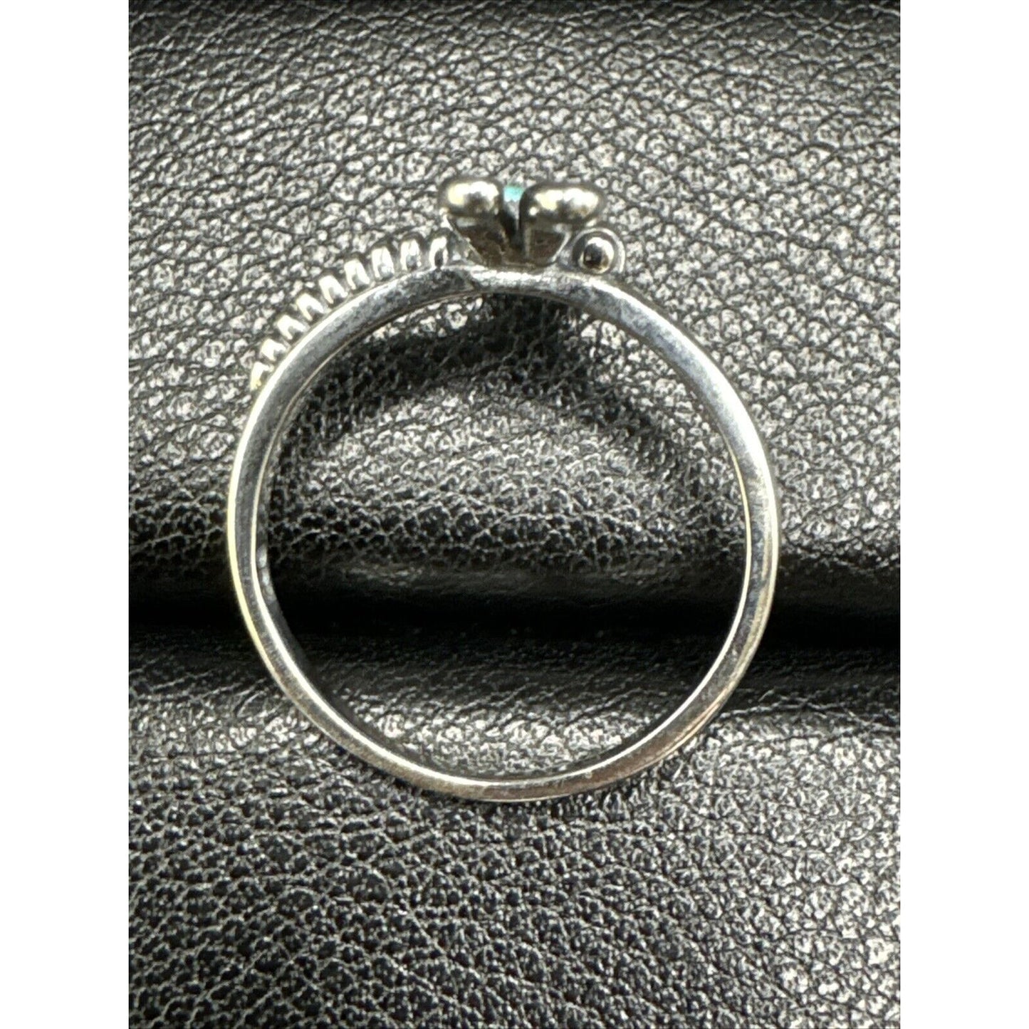 New Condition Sterling Silver Turquoise Dragonfly Ring 925 Size 7