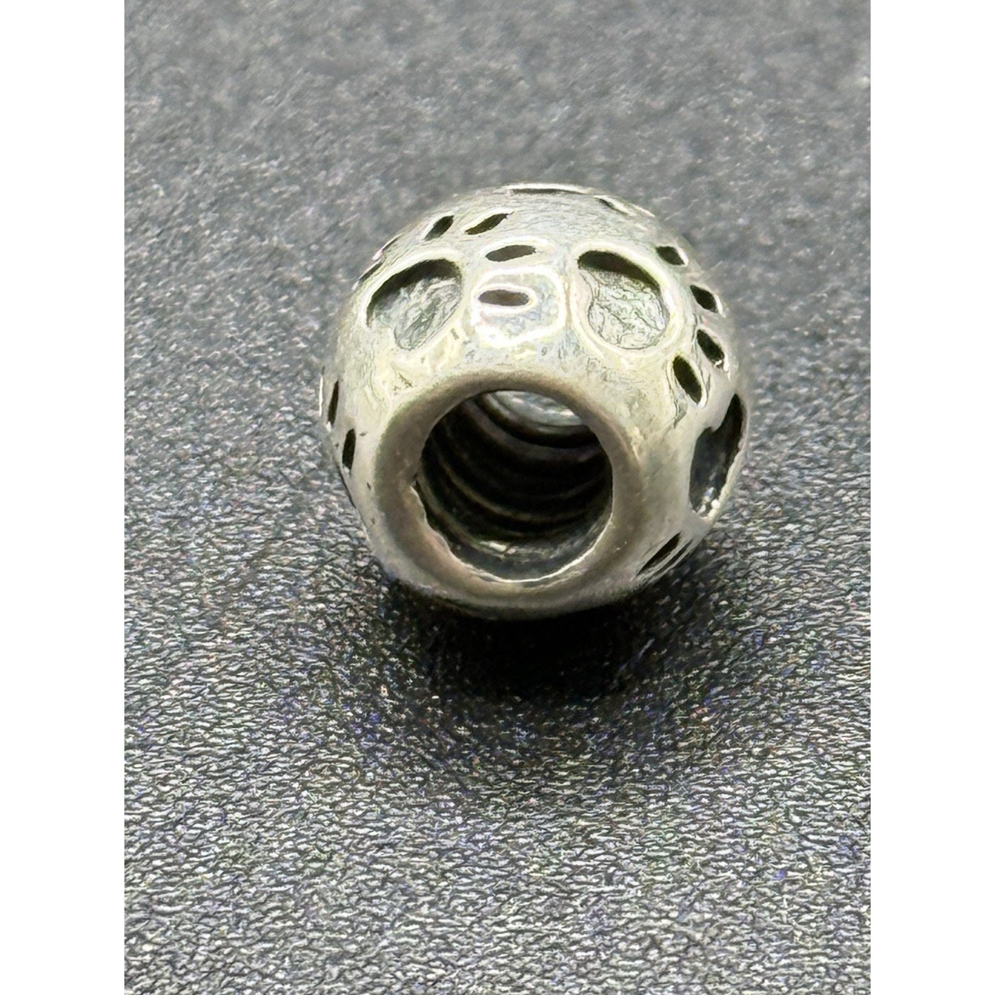 Chamilia Sterling Silver Paw Print Enamel Charm P18