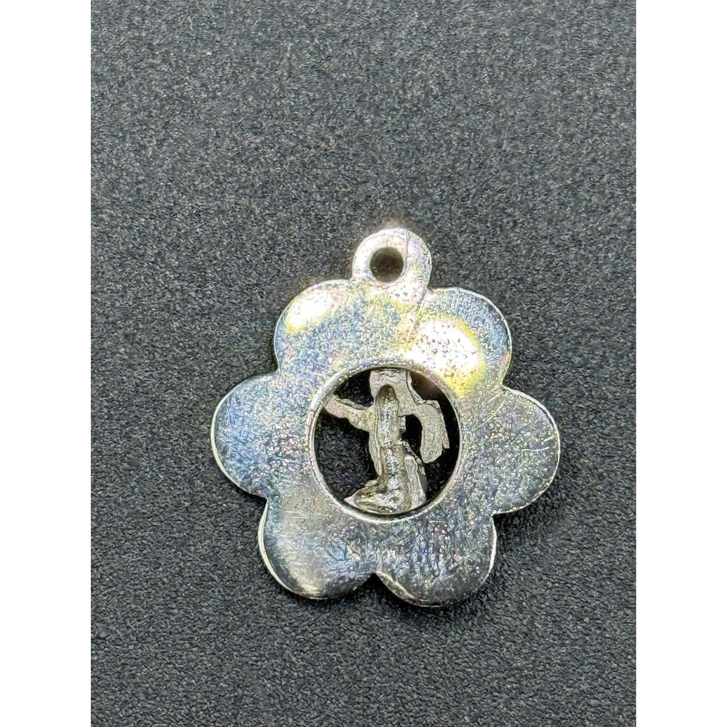 Vintage Sterling Silver Hawaii Charm Hula Dancer 925 P3