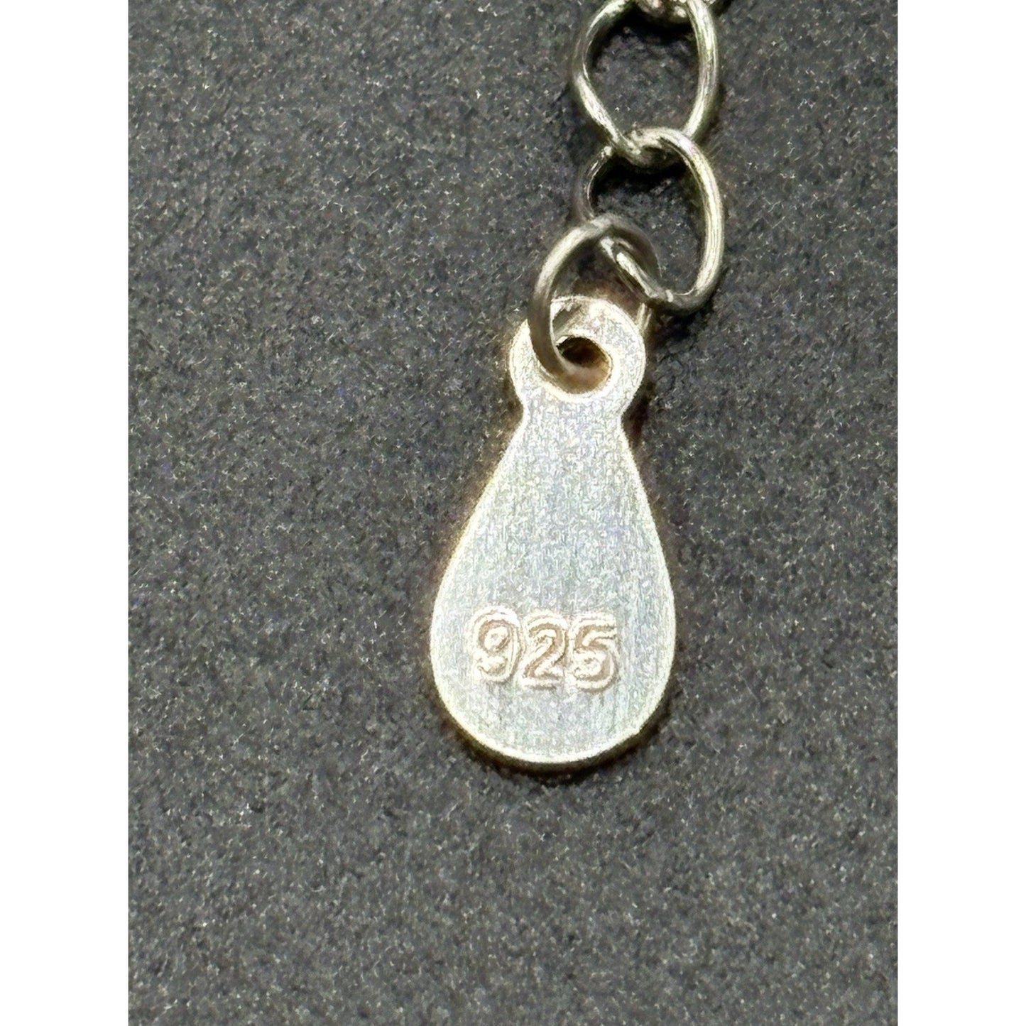 NewCondition SterlingSilver CubicZirconia Butterfly Dainty Pearl Necklace