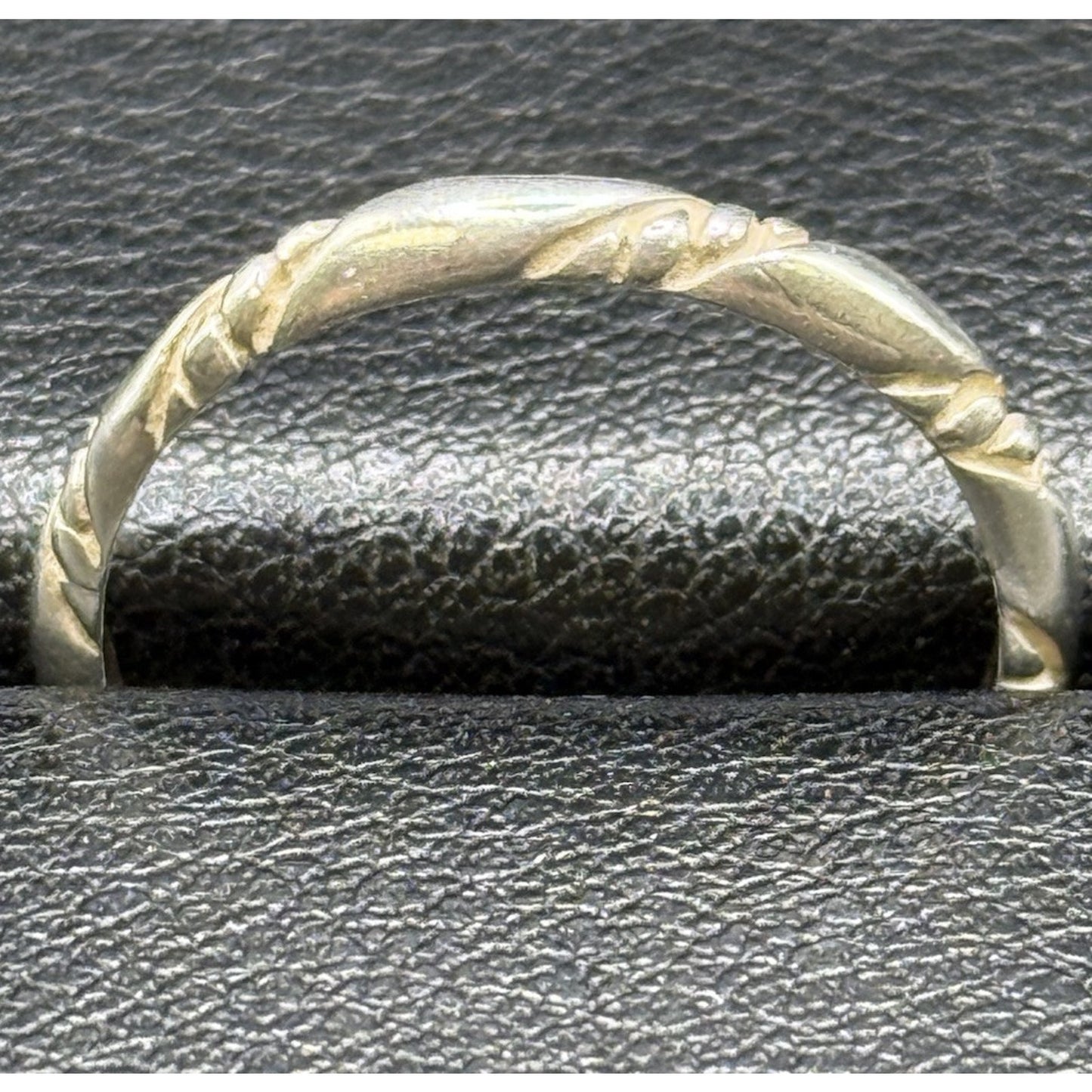 Silpada Sterling Silver Rope Stack Ring Size 8.00 925 #5 P7