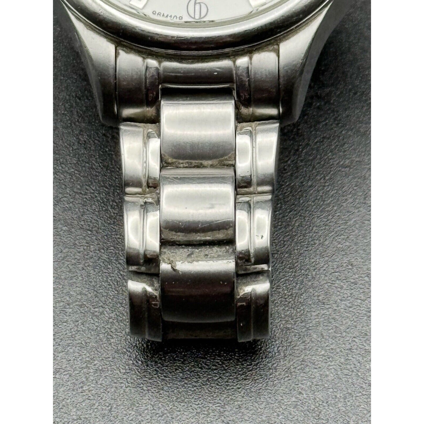 6” Bulova Ladies Watch Steel 36MM New Battery N12