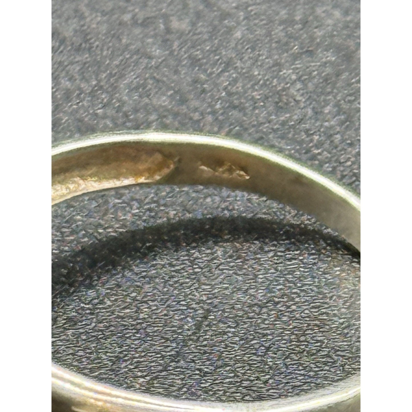 New Condition Sterling Silver Genuine Milky Aquamarine Ring Size 10.00 925 P19