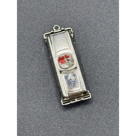 1950s Sterling Silver Automobile Car Charm 925 RARE R29