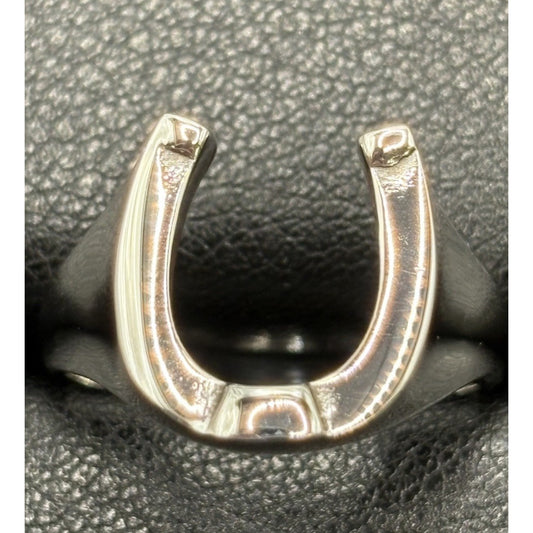 New Condition Horse Shoe Good Luck Ring Size 9 925