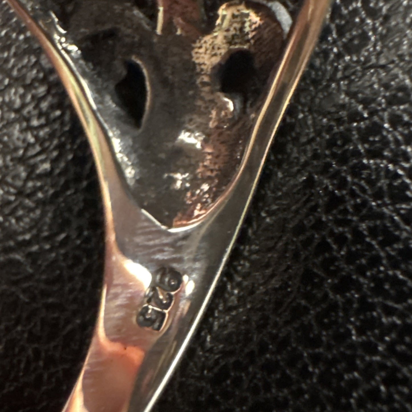 New Condition Sterling Silver Chieftain Skull Signet Ring Size 7