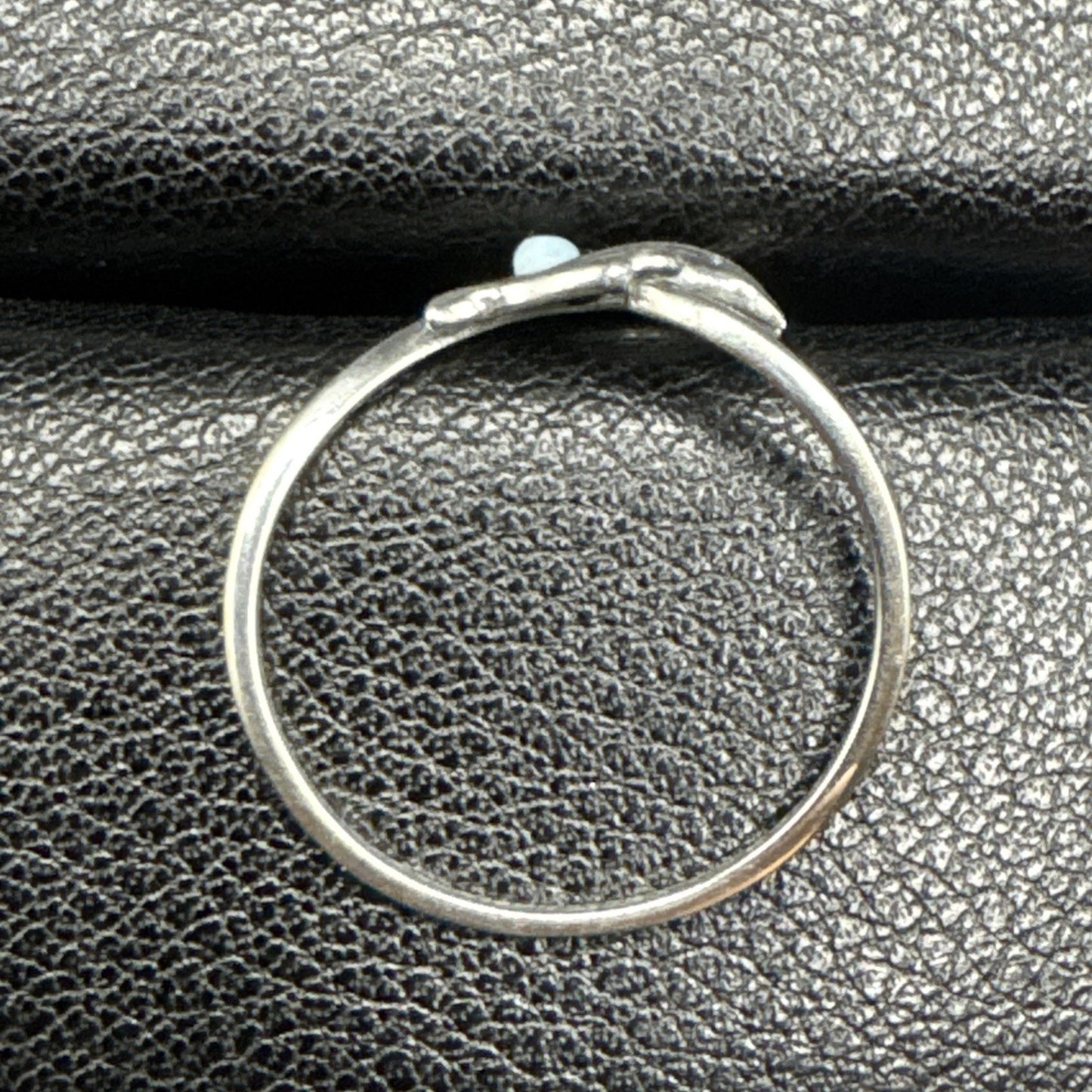 New Condition Sterling Silver Laramar Dolphin Wave Ring 925 Size 7