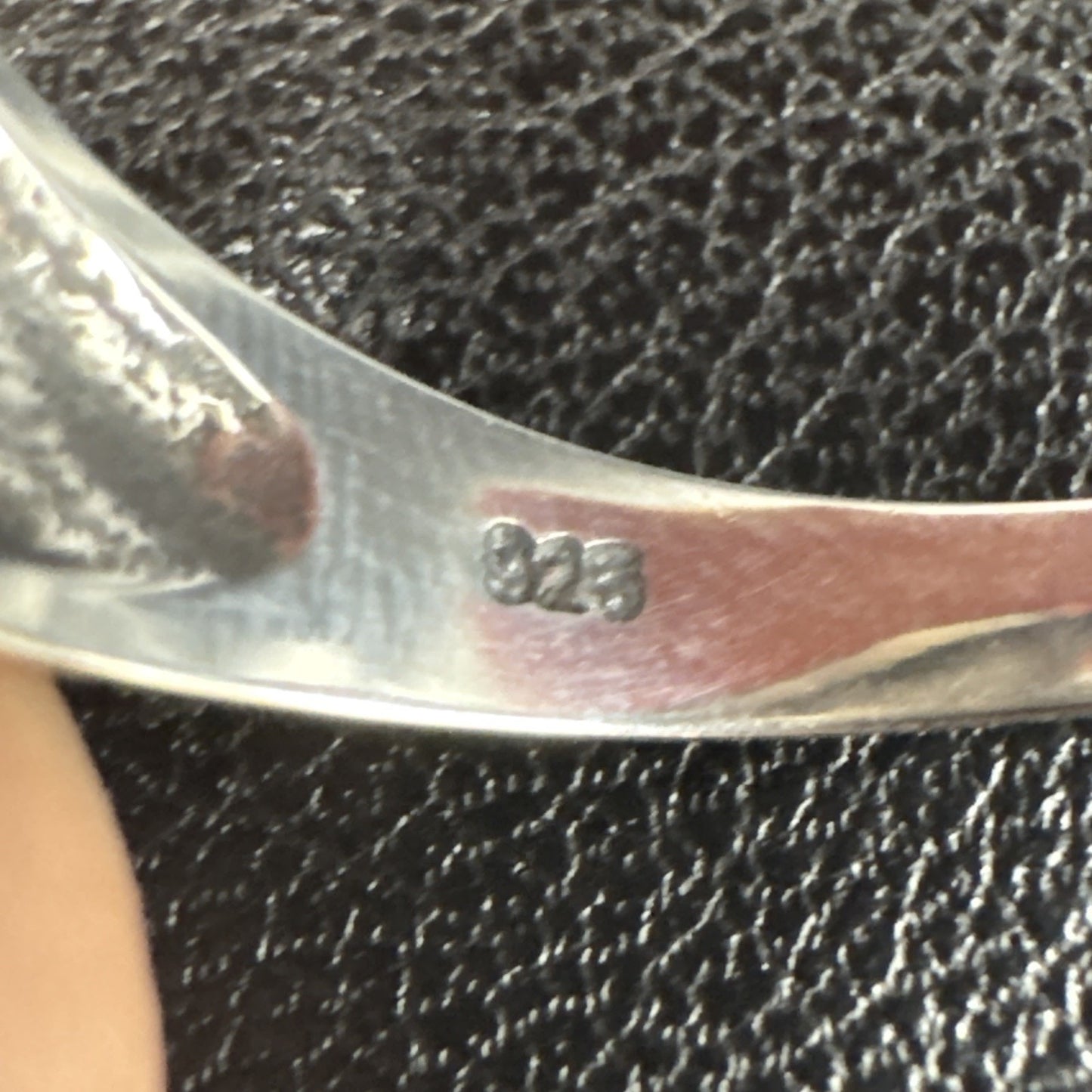 New Condition Sterling Silver Horseshoe Ring 925 Size 7