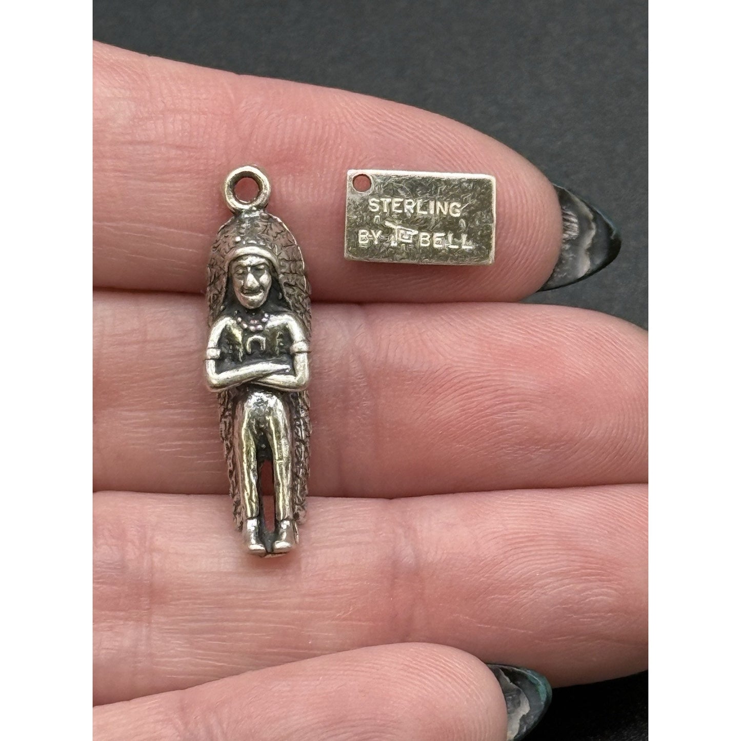 Vintage Bell Trading Co Sterling Silver Albequereue Charm P3