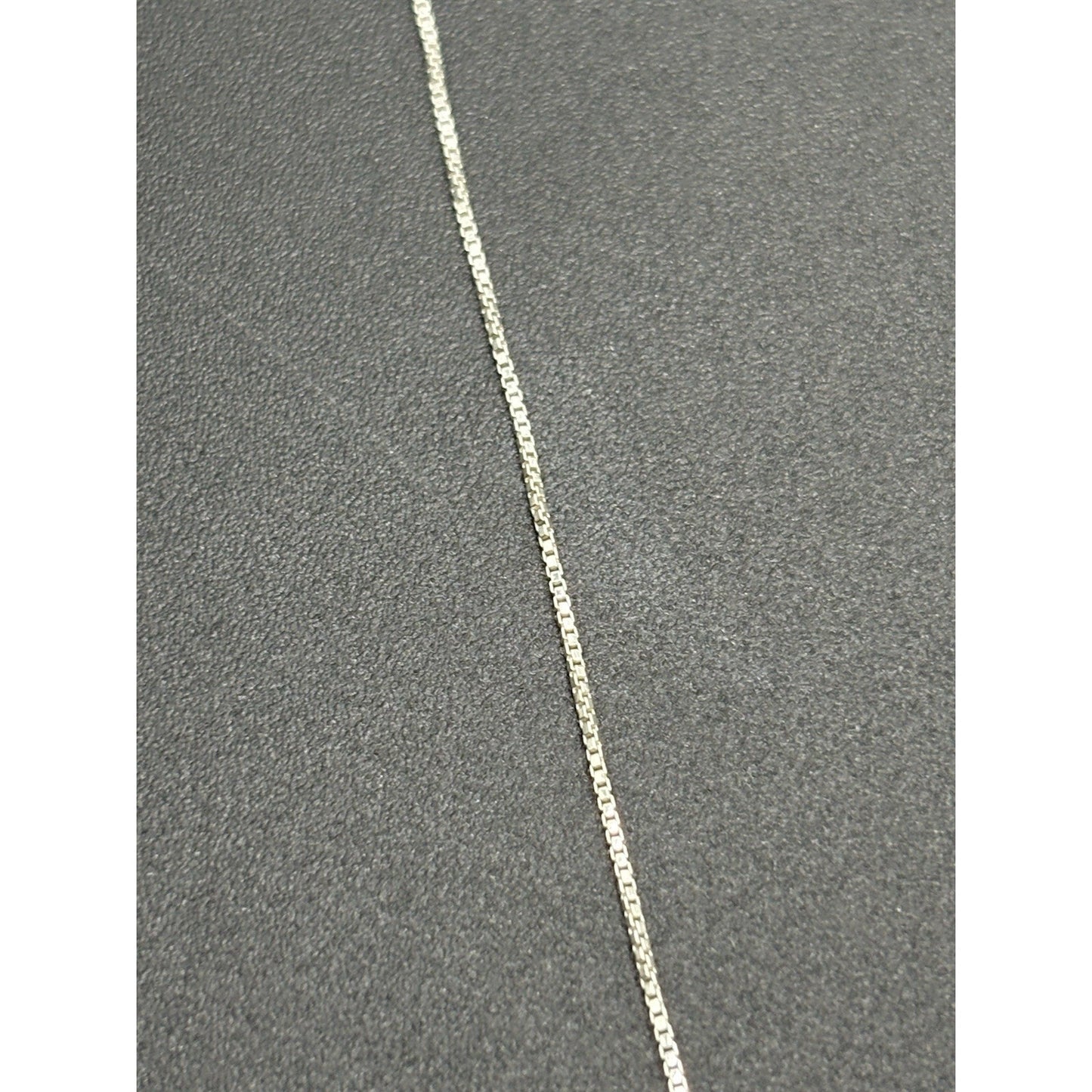 New Condition 18" Sterling Silver Paw Print Moonstone Pendant Necklace