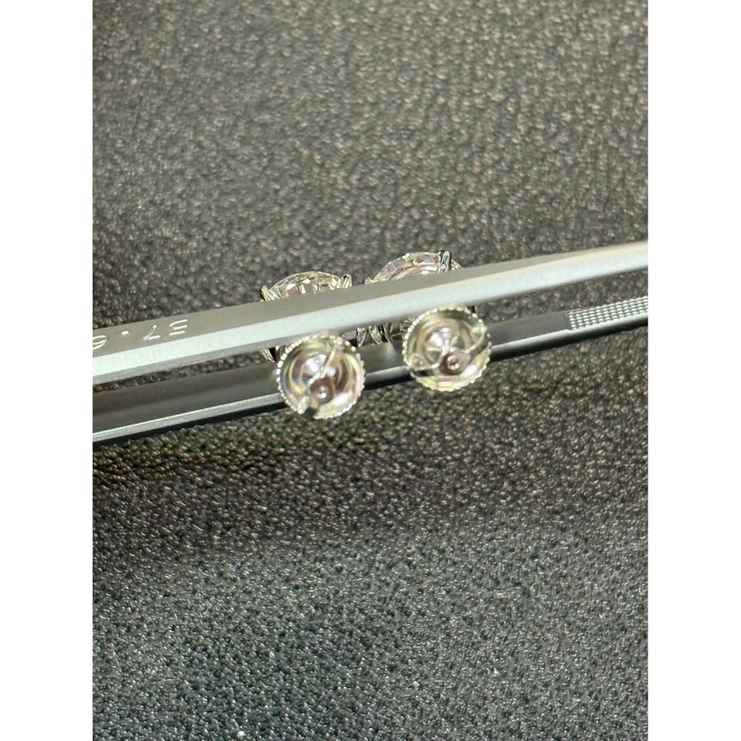 14k White Gold 5.00 Carat Total Weight E Color Vs1 Clarity IGI Lab Grown Diamonds