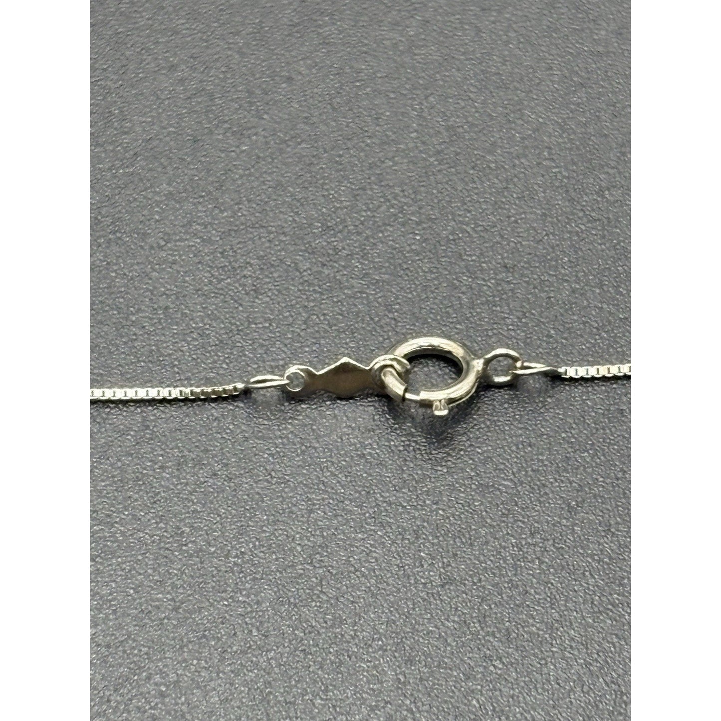 18" NewCondition SterlingSilver Rose Accent 1/10th Diamond Dragonfly Necklace