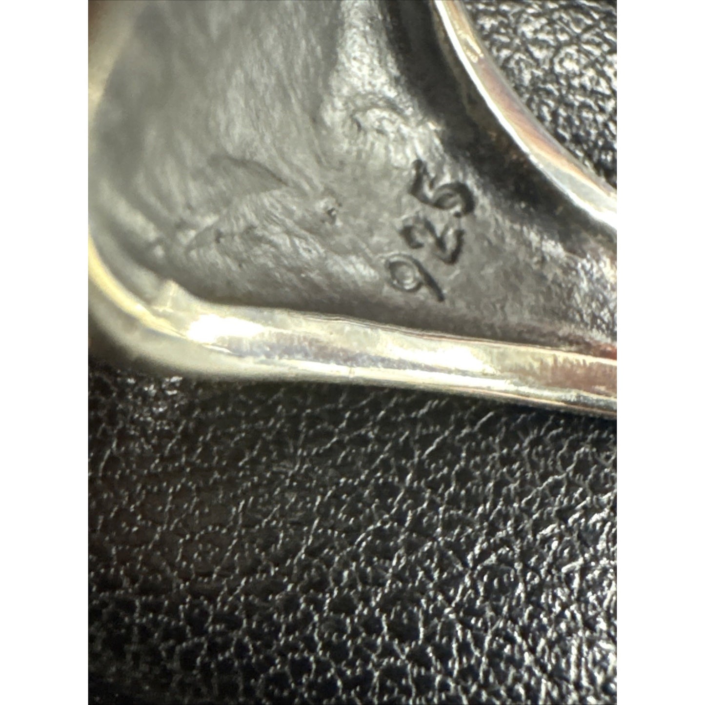 New Condition Sterling Silver Zodiac Calendar Ring 925 Size 10
