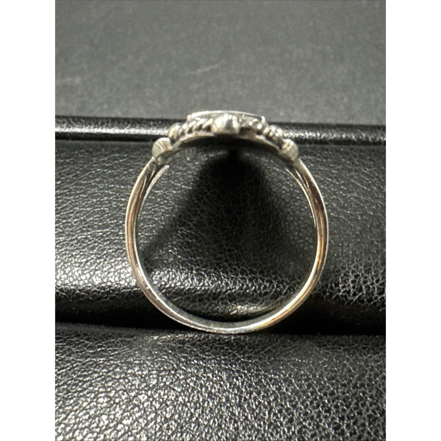 New Condition Sterling Silver Art Deco Lapis Ring 925 Size 9