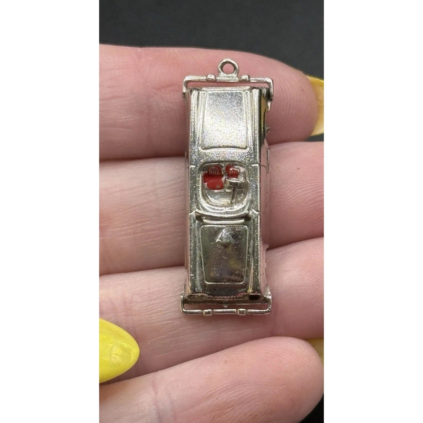 1950s Sterling Silver Automobile Car Charm 925 RARE R29