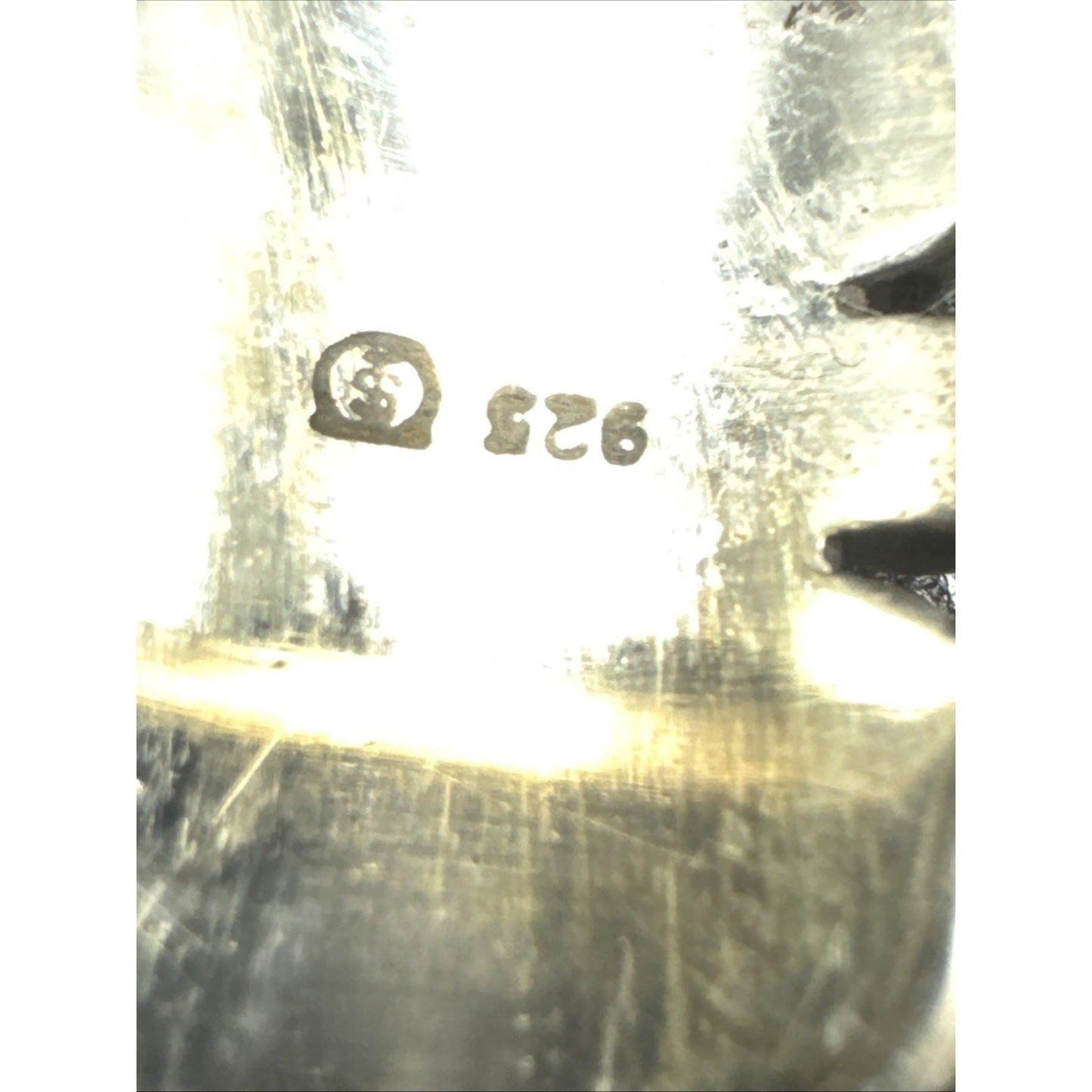 New Condition Sterling Silver Art Deco Lapis Ring 925 Size 9