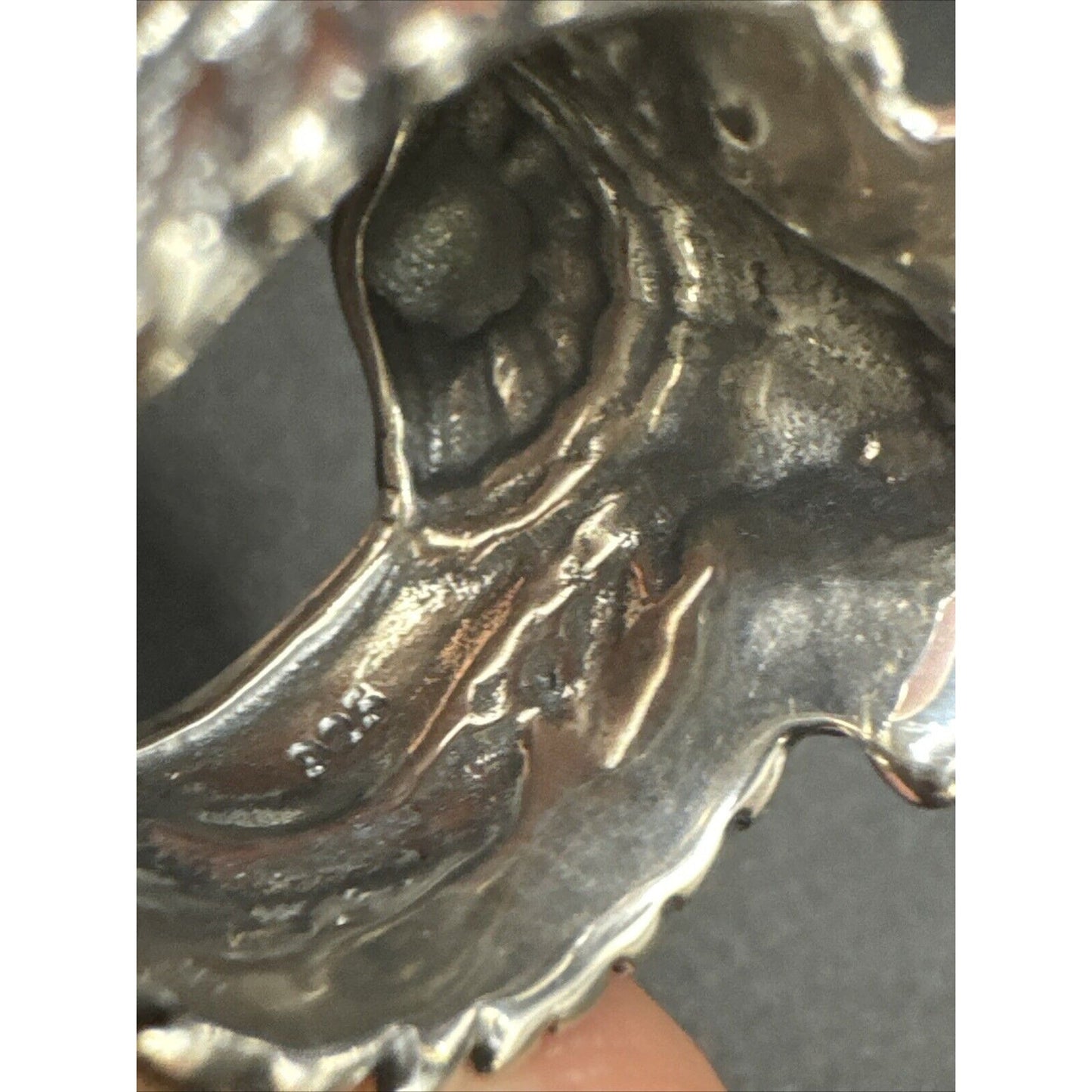 New Condition Sterling Silver Eagle In Flight Ring 925 Size 10