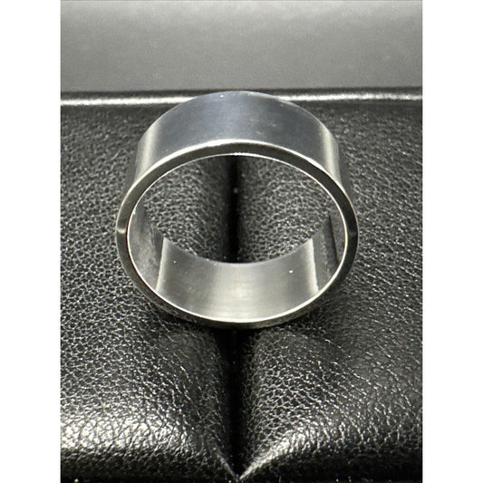 New Condition Sterling Silver Cigar Band Ring 925 Size 6.50