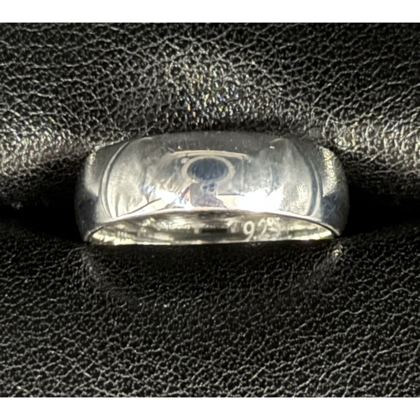 New Condition Sterling Silver 6MM Wedding Band Size 7.00