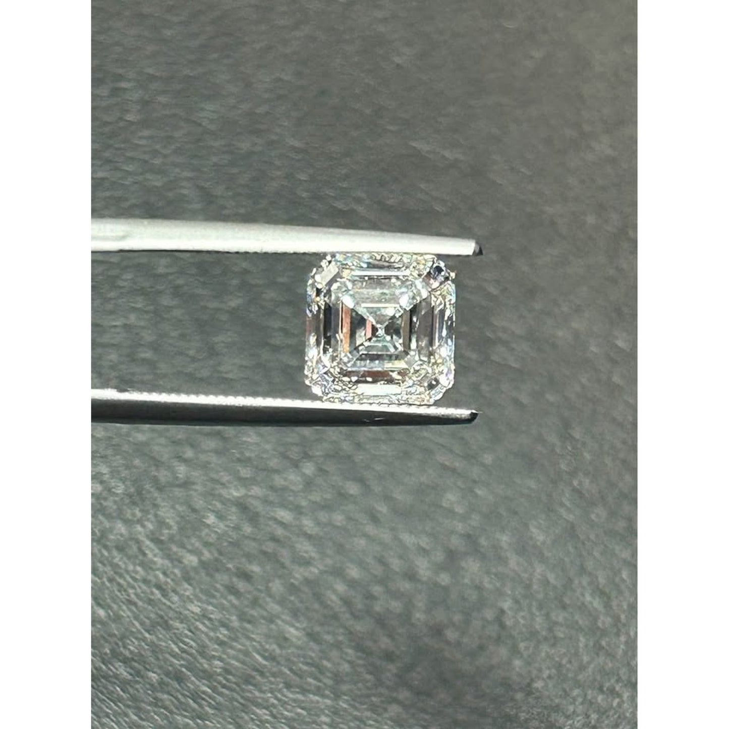 2.57 Carat Asscher Cut Lab Grown Diamond E Color VvS2 IGI Lab Report