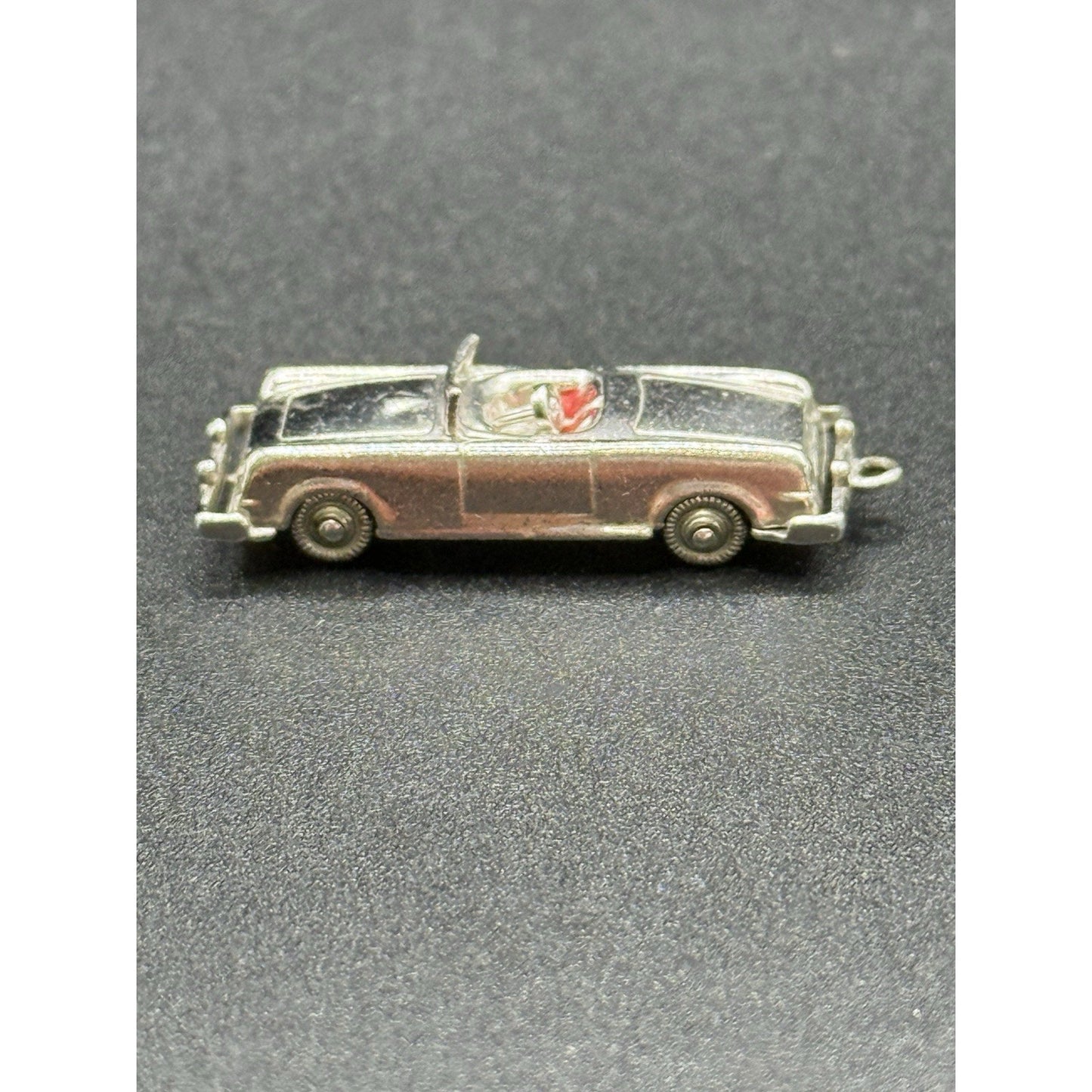 1950s Sterling Silver Automobile Car Charm 925 RARE R29