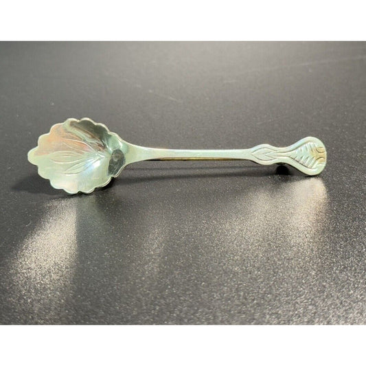 2.5” Sterling Silver Spoon Bar Brooch Pin 925 M24
