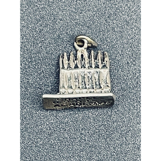 Vintage USAF Air Force Chapel Charm 925 K11 Sterling Silver