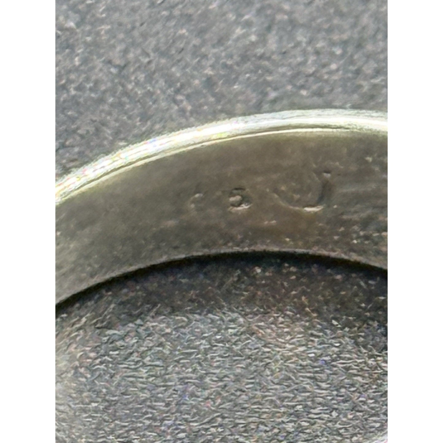 New Condition Sterling Silver Genuine Lapis Ring Size 10.75