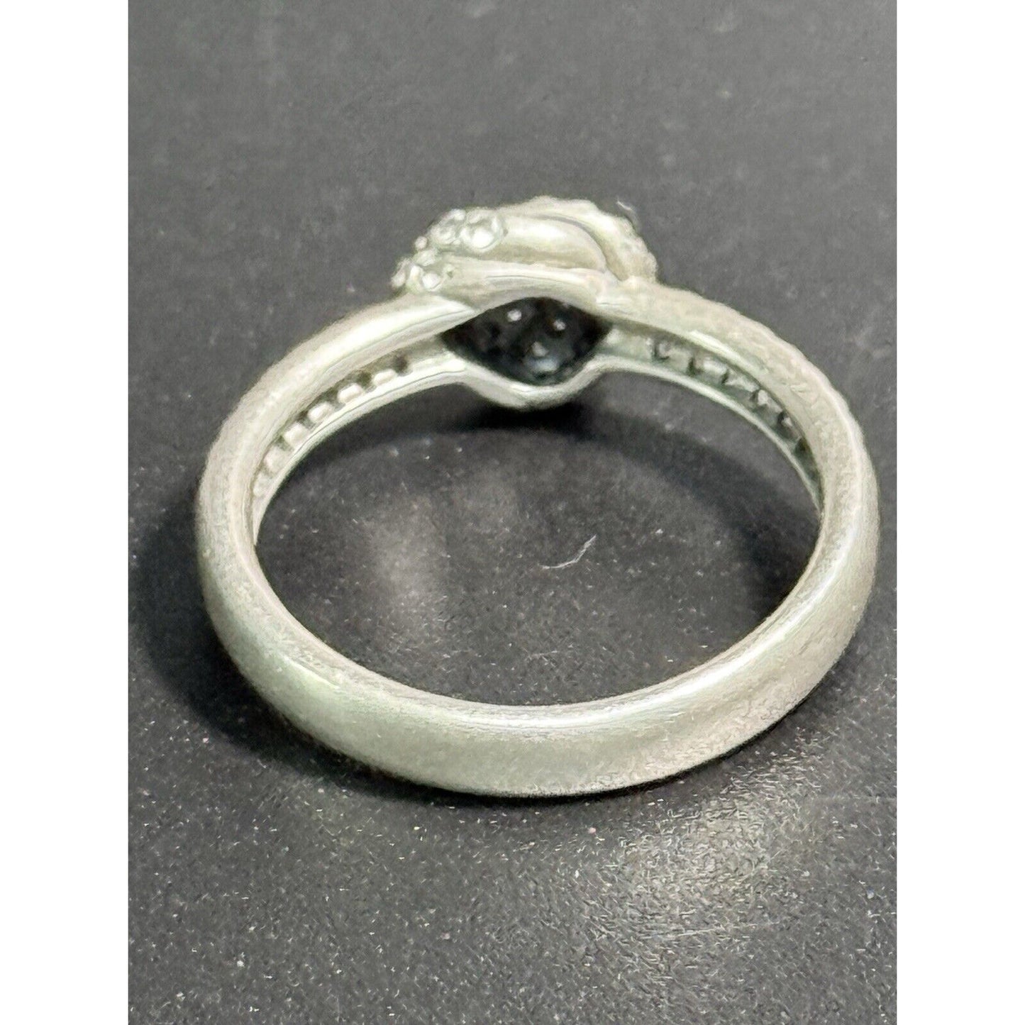 Pandora Sterling Silver Cubic Zirconia Love Knot Ring Size 6.50 M28
