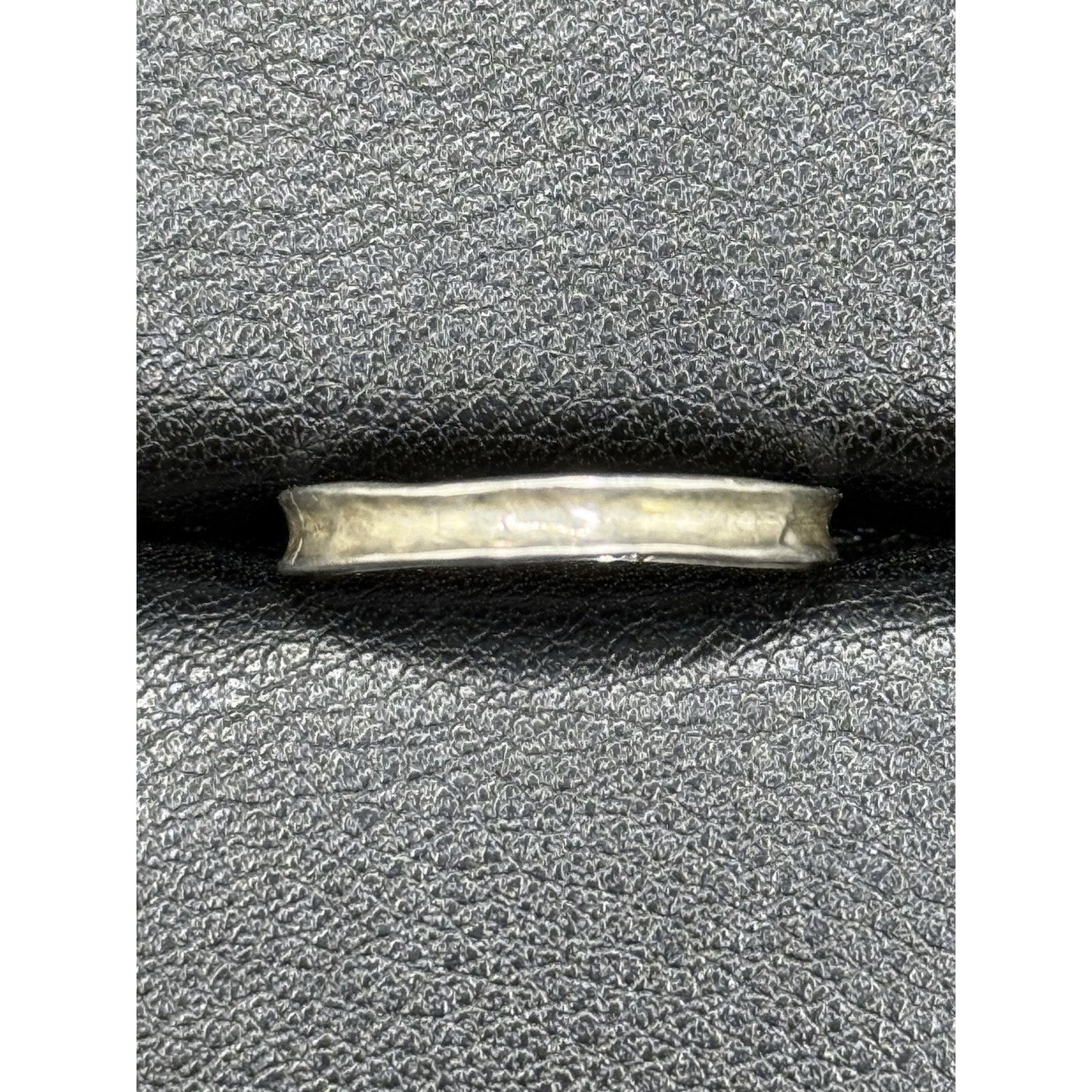 Silpada Sterling Silver Concave Stack Ring Size 6.75 Thai #3 P7