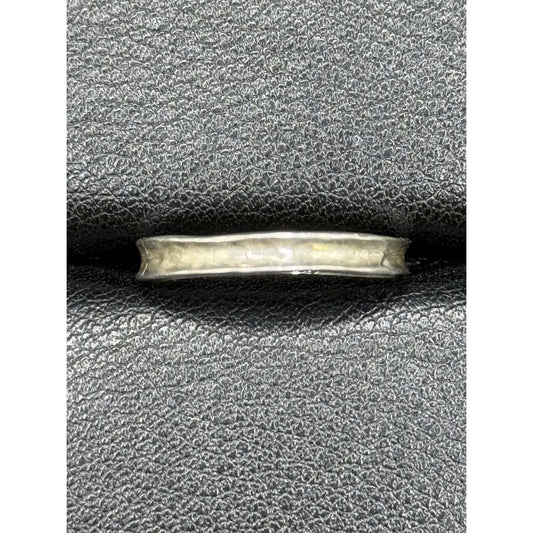 Silpada Sterling Silver Concave Stack Ring Size 6.75 Thai #3 P7