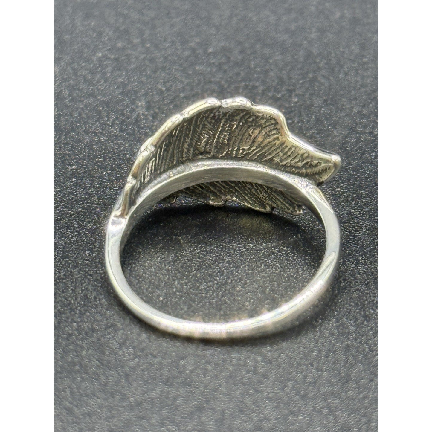 New Condition Sterling Silver Genuine Turquoise Ring Size 7.00