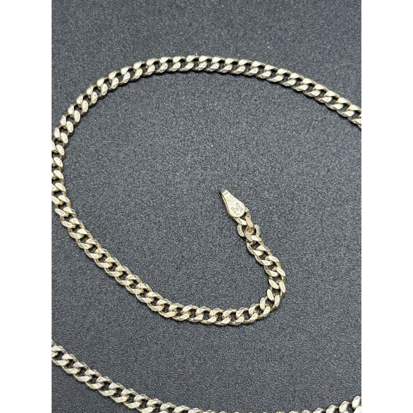 51” Sterling Silver 3MM Link Chain Necklace 27 Grams Q7