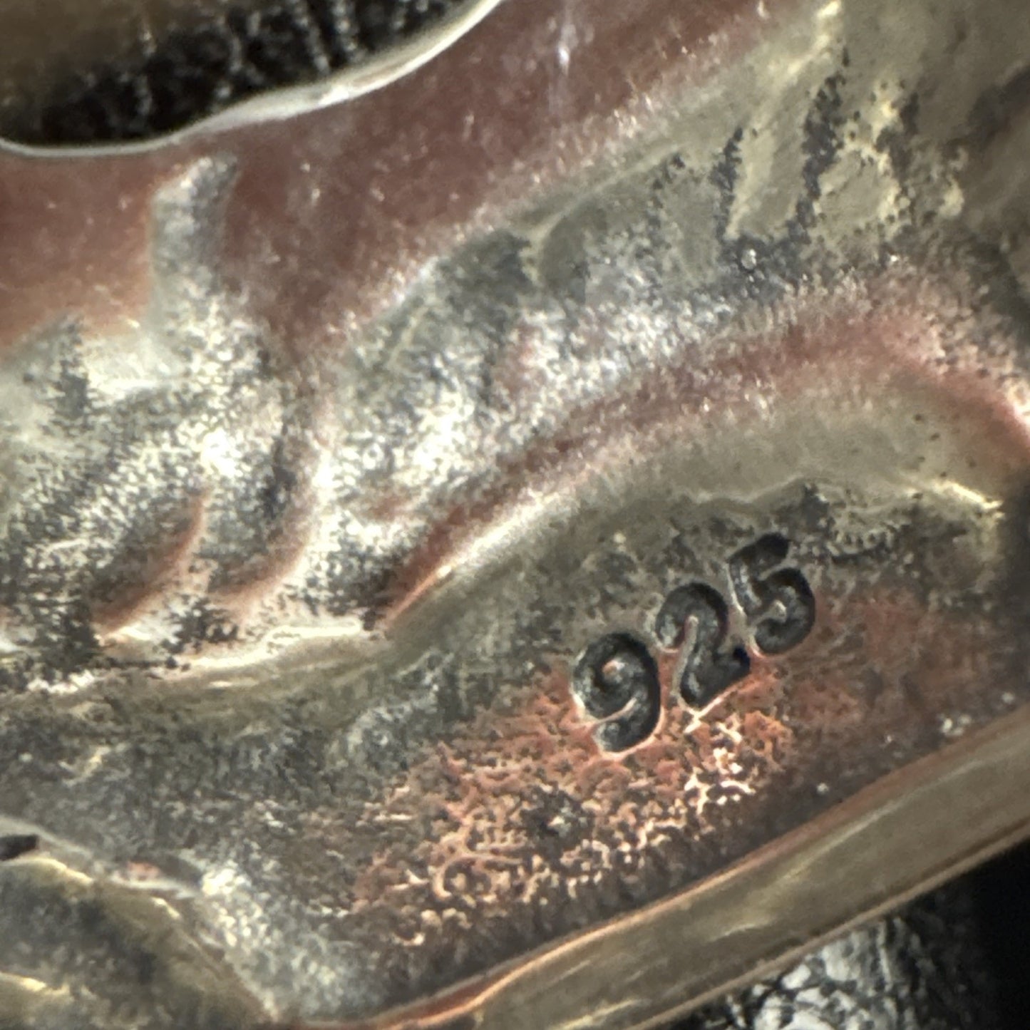 New Condition Sterling Silver Flying Eagle Ring 925 Size 7