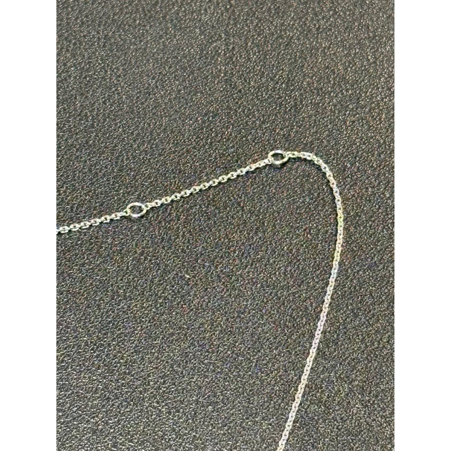 14k White Gold 2.04 Carat Lab Grown Pear Brilliant Diamond E Color VS1 Clarity Necklace IGI