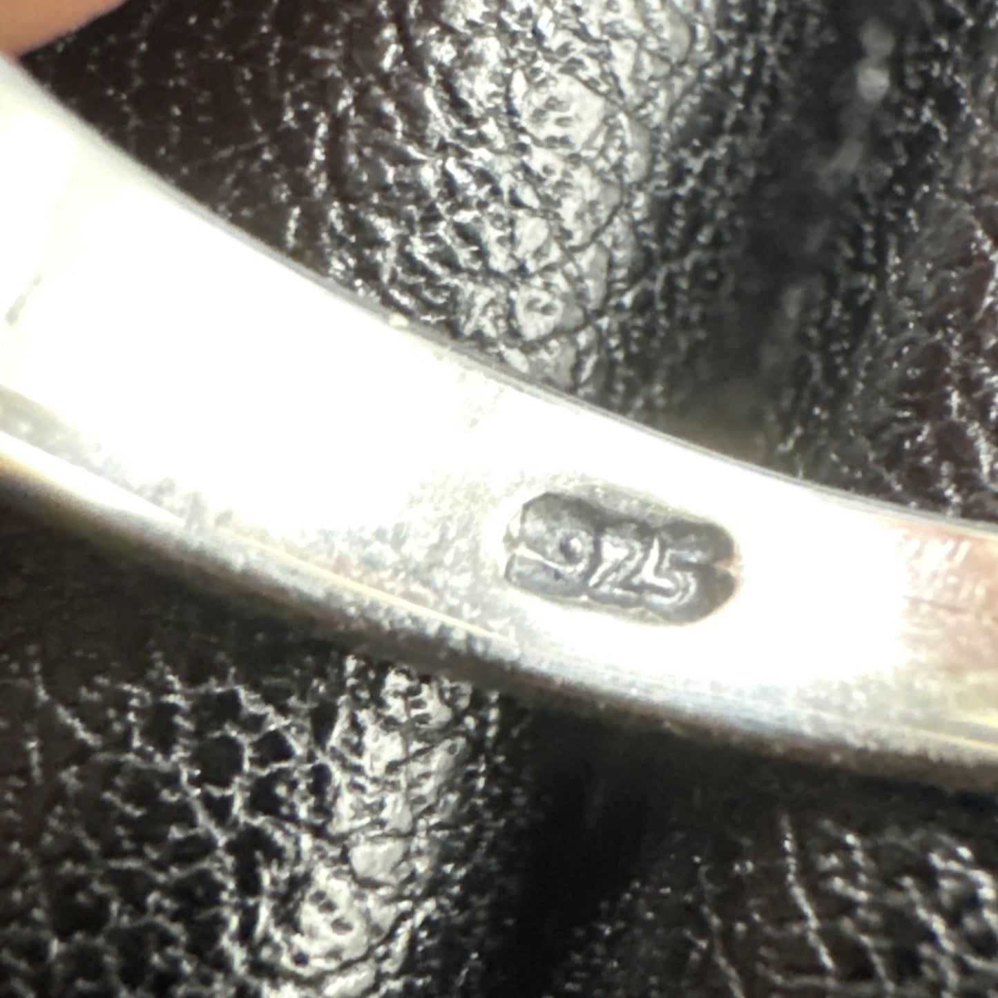 New Condition Sterling Silver Double Snake Ring 925 Size 7