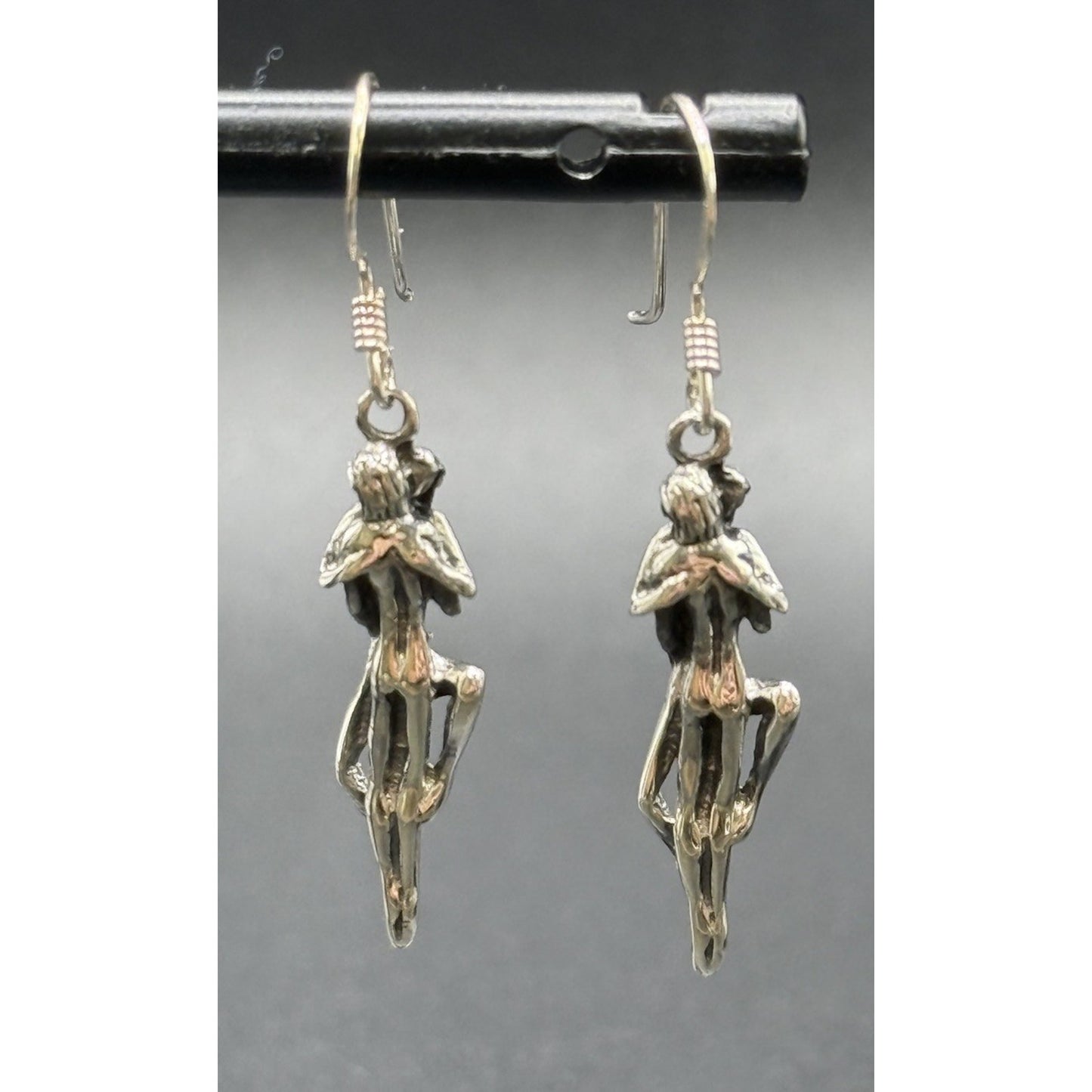 New Condition Sterling Silver Kama Sutra Intimate Earrings 925
