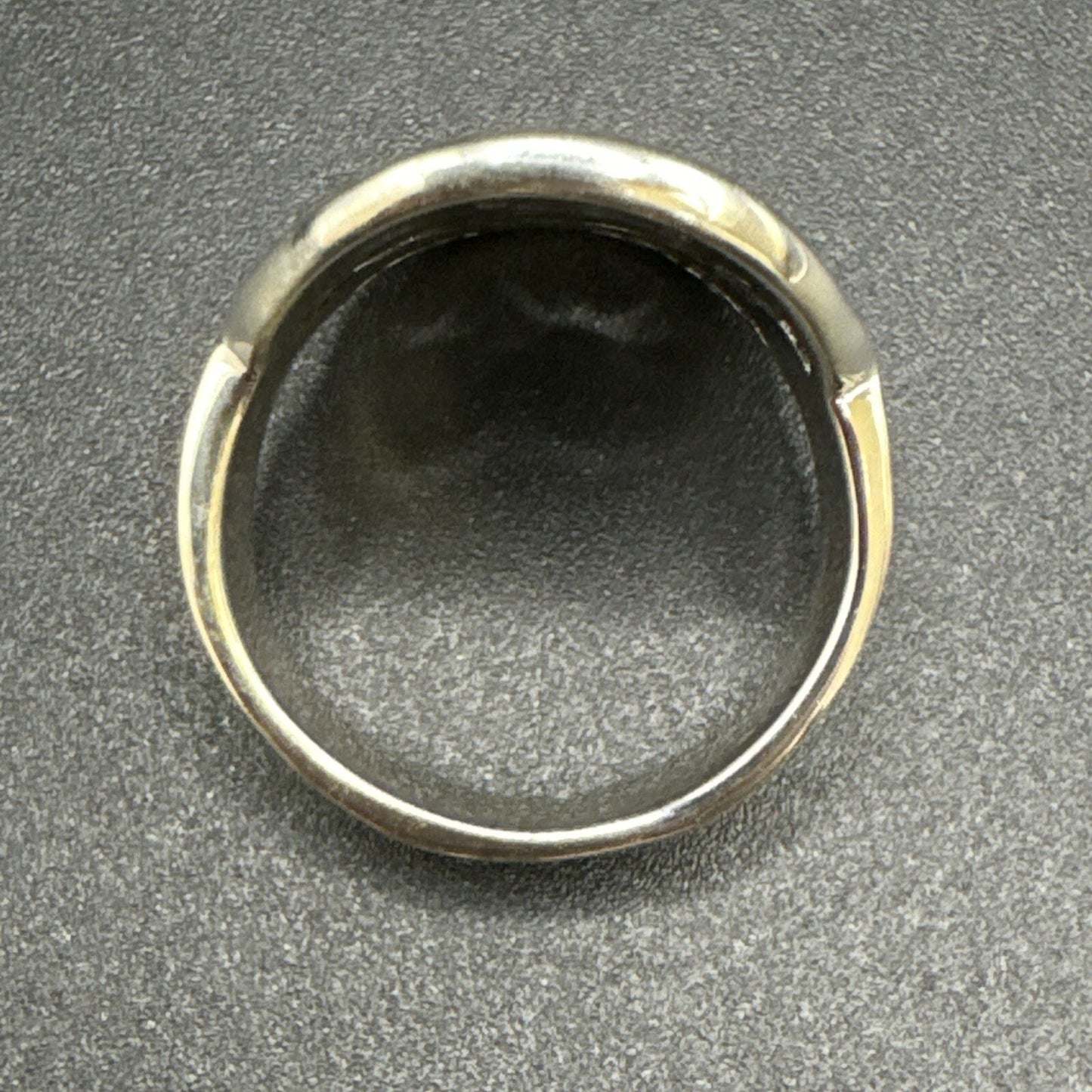 New Condition Sterling Silver Galloping Horses Ring 925 Size 12