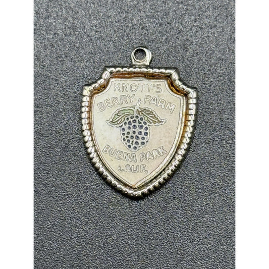 Vintage MCM Sterling Silver Knotts Berry Farm Charm 925 P3