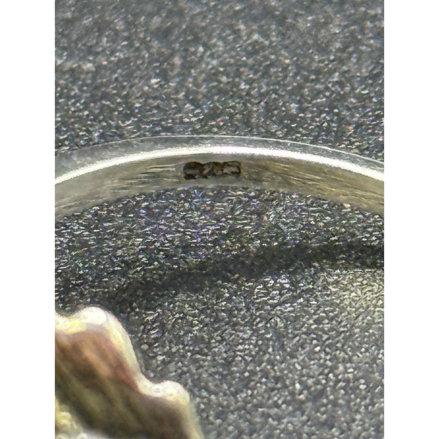 New Condition Sterling Silver Genuine Turquoise Ring Size 7.00