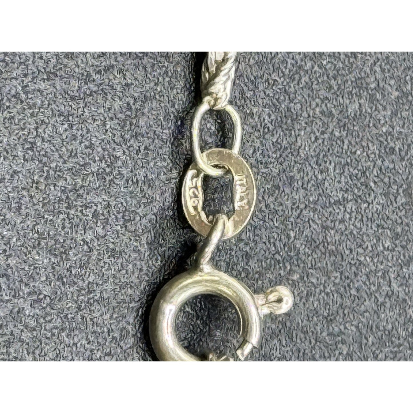 20” Sterling Silver Twist Rope Chain Necklace 925 P10